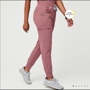 Mauve limited edition high waisted joggers